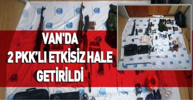 Edremit’te 2 PKK’lı ölü ele geçirildi!