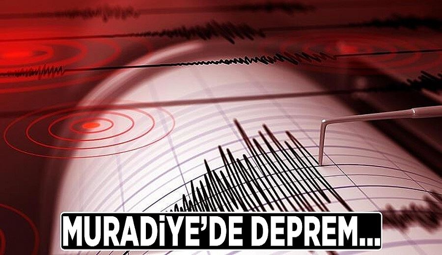 Muradiye’de 4 büyüklüğünde deprem
