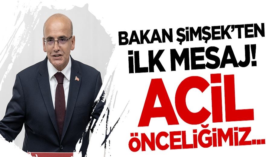 Bakan Mehmet Şimşek