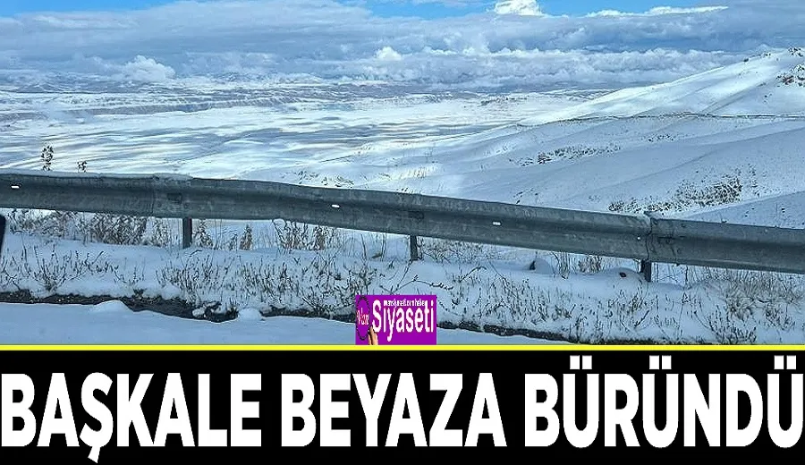 Başkale beyaza büründü