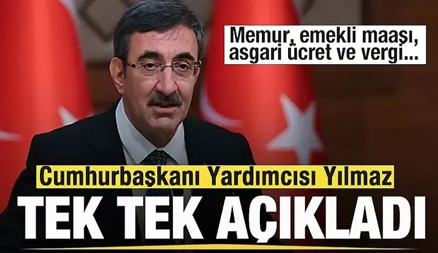 Cumhurbaşkanı Yardımcısı Yılmaz