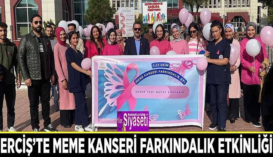 Erciş’te meme kanseri farkındalık etkinliği