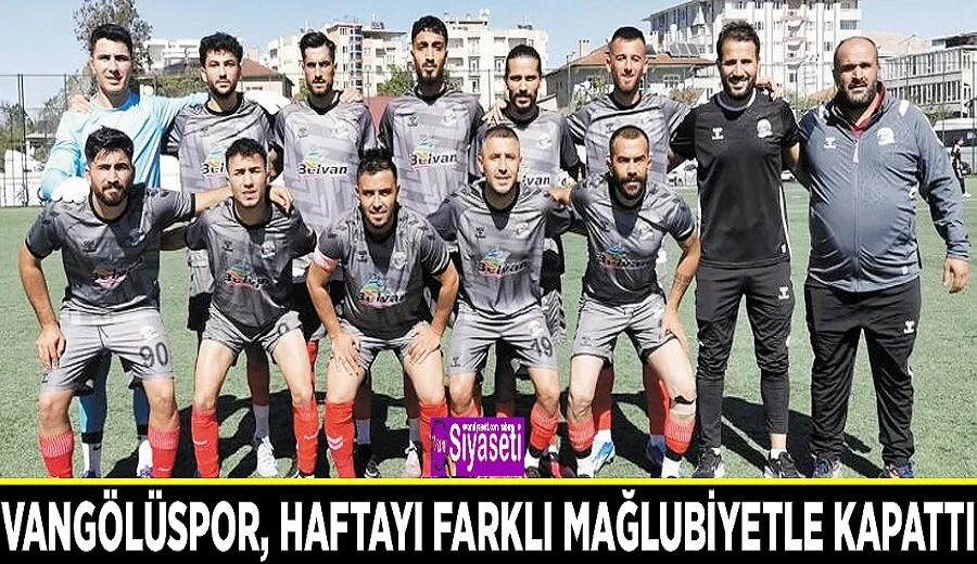 Vangölüspor, haftayı farklı mağlubiyetle kapattı