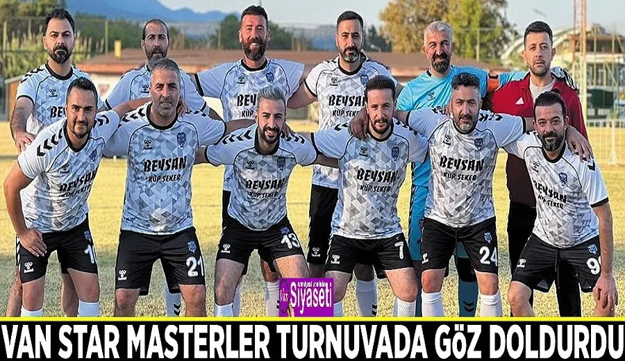 Van Star Masterler turnuvada göz doldurdu