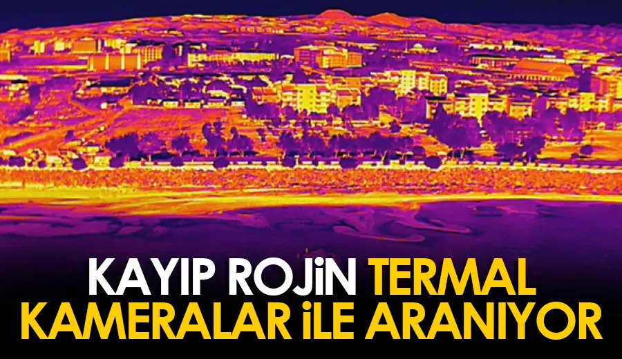 Kayıp Rojin termal kameralar ile aranıyor