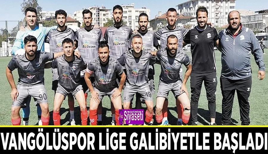 Vangölüspor lige galibiyetle başladı