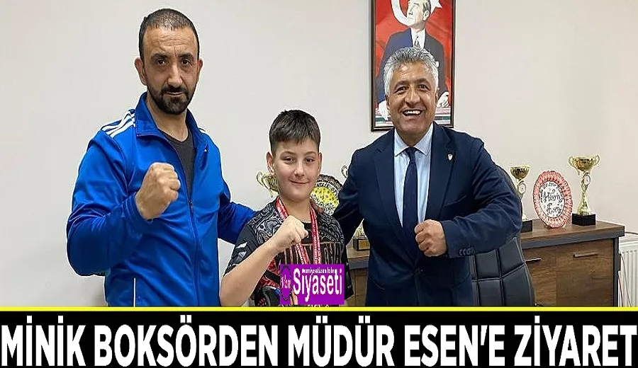 Minik boksörden Müdür Esen