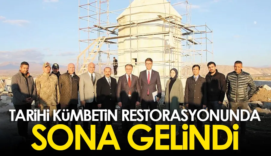 Tarihi kümbetin restorasyonunda sona gelindi