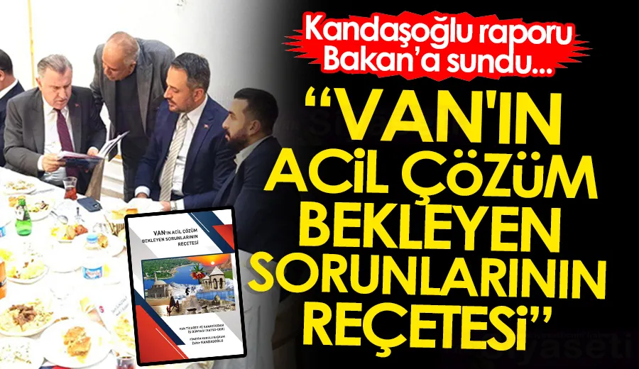 Kandaşoğlu raporu Bakan