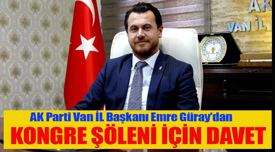 AK Parti İl Başkanı Emre Güray