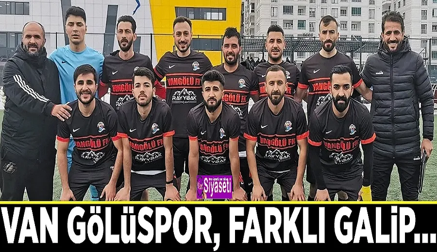 Van Gölüspor, farklı galip…