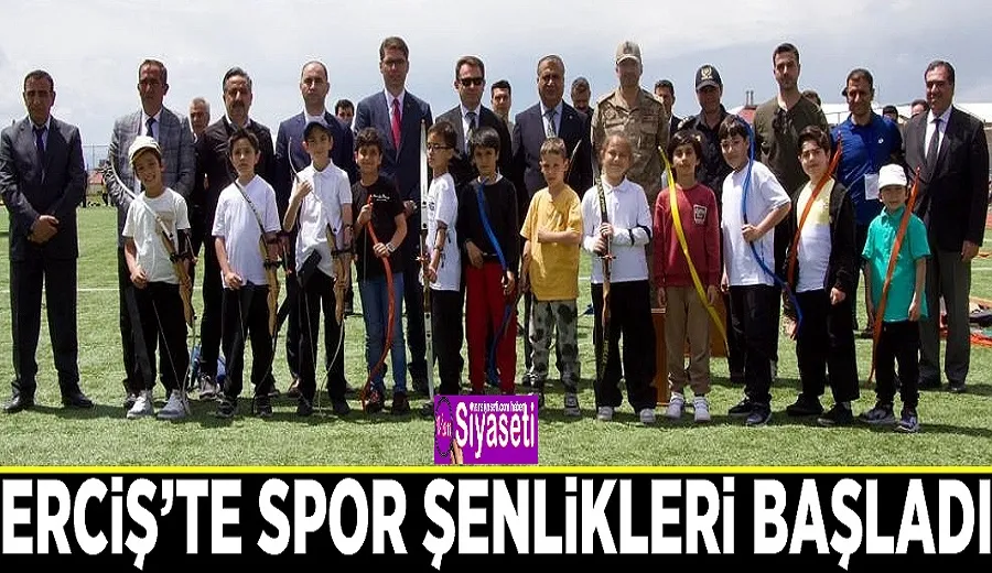 Erciş’te spor şenlikleri başladı