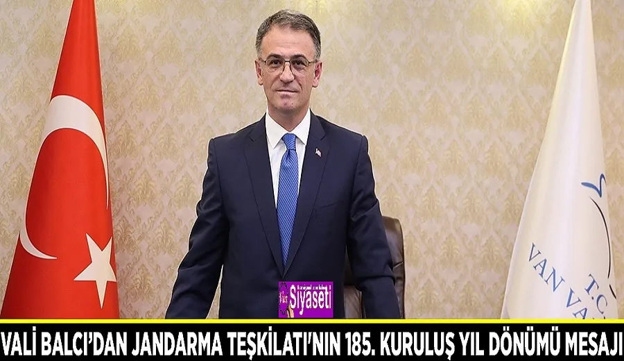 Vali Balcı’dan Jandarma Teşkilatı