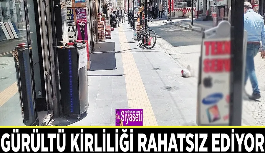 Gürültü kirliliği rahatsız ediyor