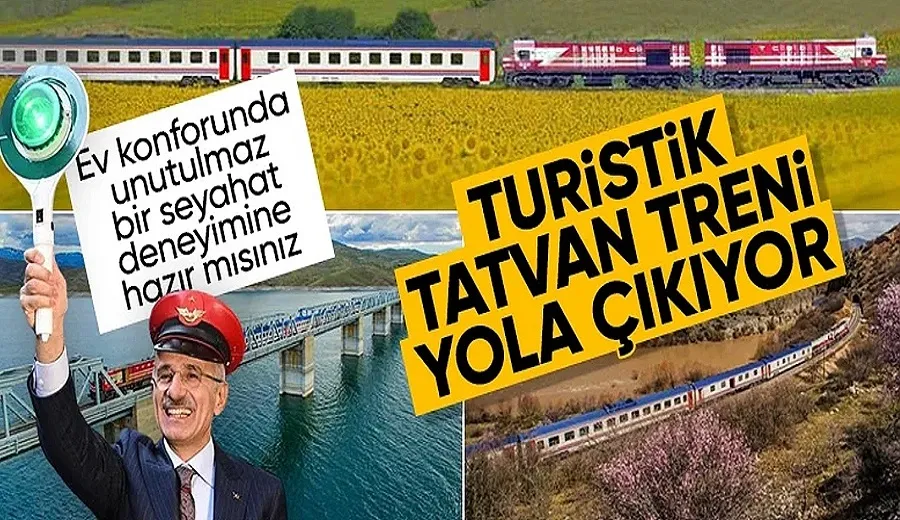 Turistik Tatvan Treni yola çıkıyor