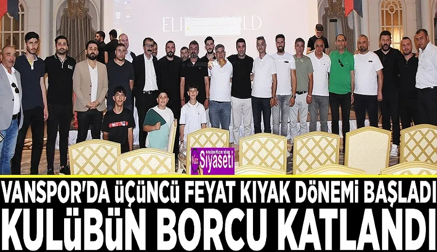 Vanspor’un borcu katlandı