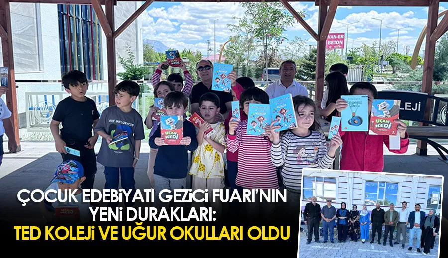 ÇOCUK EDEBİYATI GEZİCİ FUARI’NIN YENİ DURAKLARI: TED KOLEJİ VE UĞUR OKULLARI OLDU