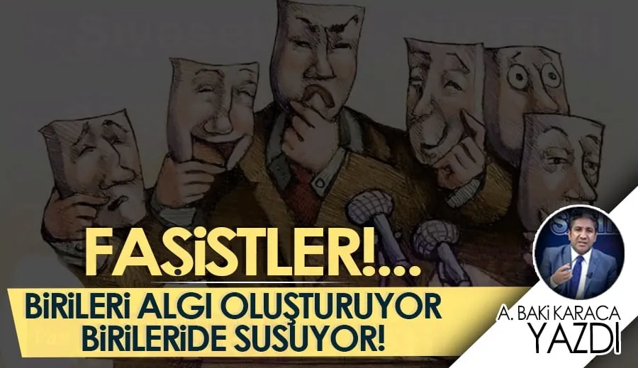              FAŞİSTLER!...