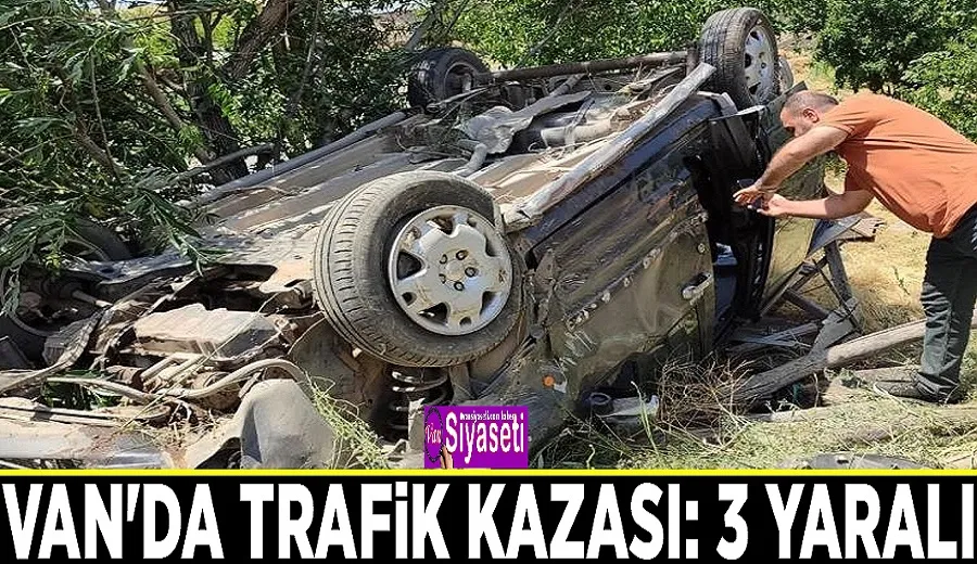 Van’da trafik kazası: 3 yaralı