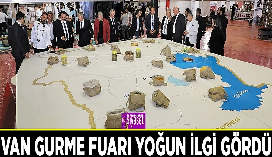 Van Gurme Fuarı yoğun ilgi gördü