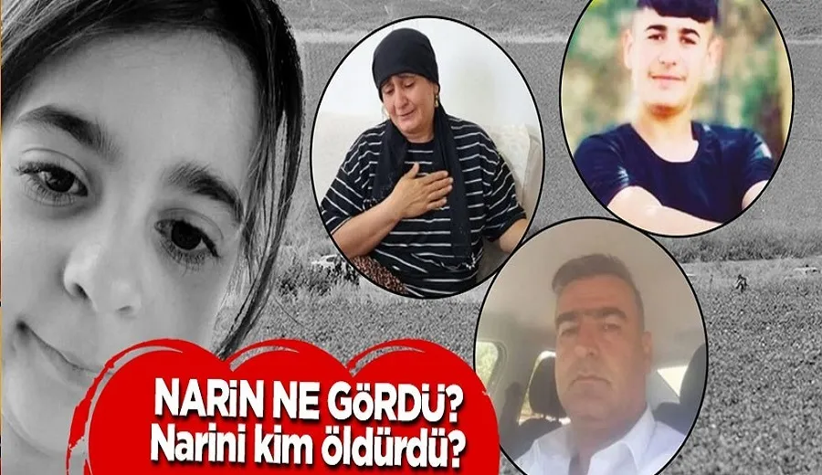 Abi Enes Güran 2 arkadaşıyla Narin