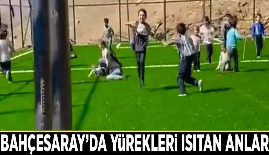 Bahçesaray’da yürekleri ısıtan anlar