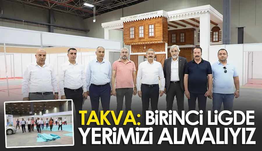 Takva: Birinci ligde yerimizi almalıyız