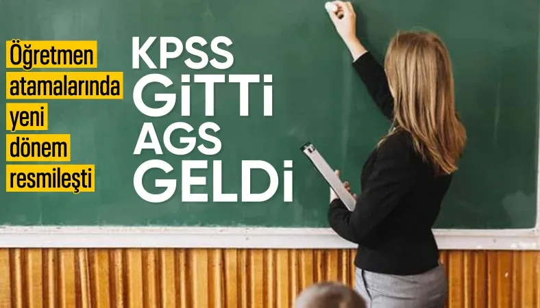 Öğretmen atamalarında KPSS şartı kaldırıldı