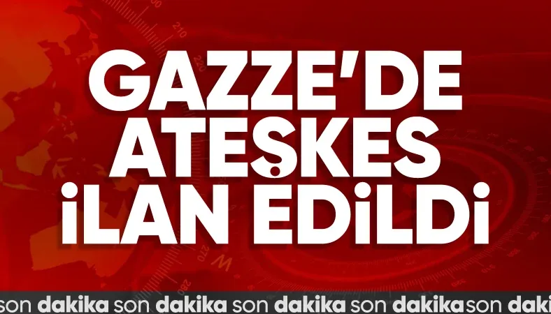 SON DAKİKA! Reuters: Gazze