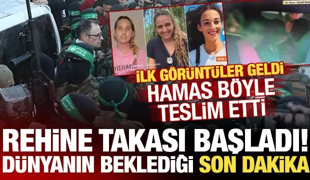 İsrail ile Hamas arasında esir takası başladı