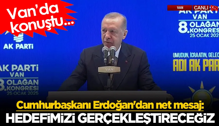 Cumhurbaşkanı Erdoğan