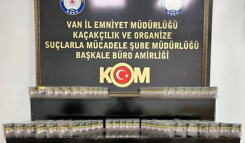 Van’da gümrük kaçakçılığı operasyonu