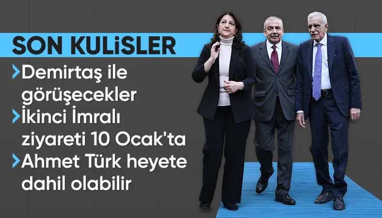 DEM Parti heyeti ikinci kez İmralı için hazırlık yapıyor