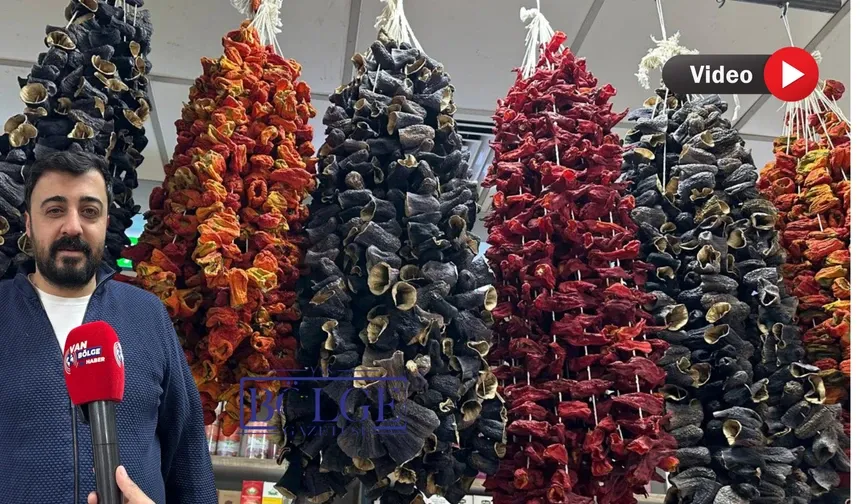 Van’da Kurutulmuş Sebzelere Talep Artıyor