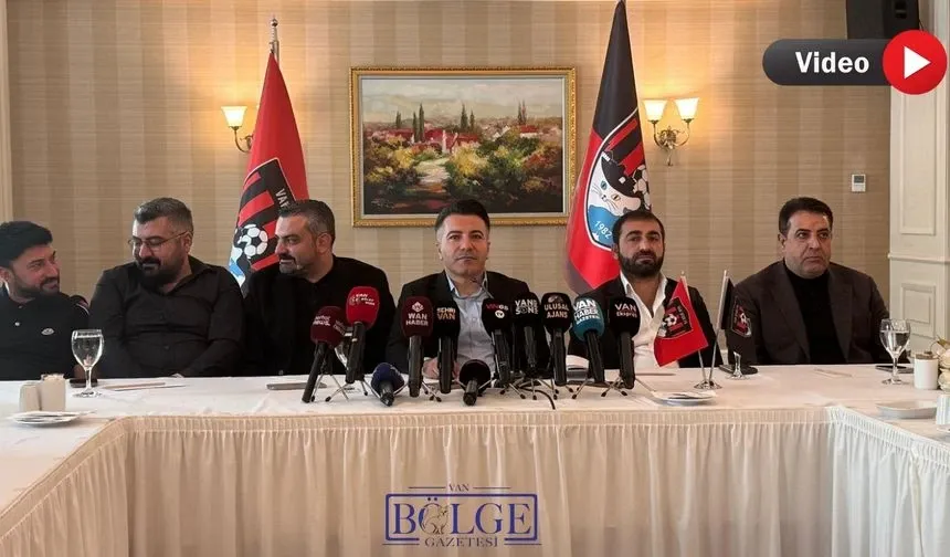 Vanspor Kulüp Başkanı Erol Temel Basınla Bir Araya Geldi