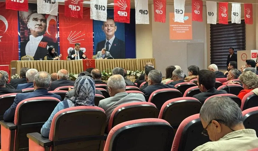 İpekyolu CHP İlçe Başkanlığı 39. Olağan Kongre Toplantısını Gerçekleştirdi