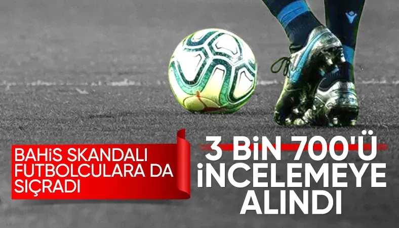 Bahis skandalında yeni gelişme: Hakemlerden sonra kulüpler ve futbolcular da inceleniyor