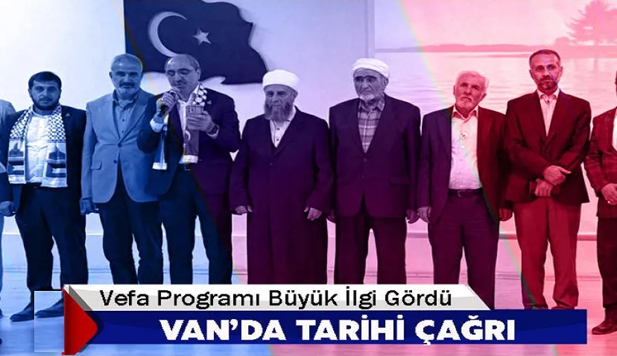 Van’daki Vefa Programı Büyük İlgi Gördü
