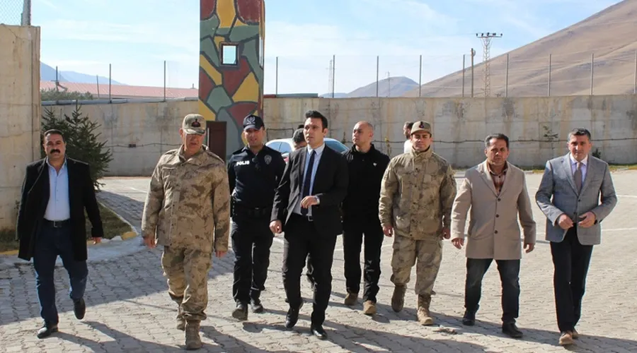 Çatak Kaymakamı Kadir Kılıç, Kayaboğazı Jandarma Karakolunda İnceleme ve Ziyarette Bulundu