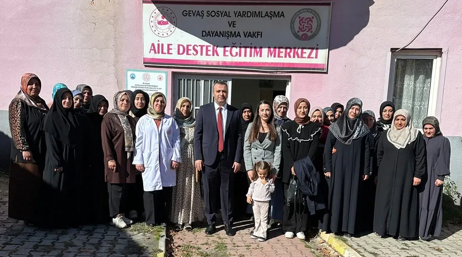 Gevaş Kaymakamı Bayram Yıldız, Aile Destek Merkezlerinde İncelemelerde Bulundu