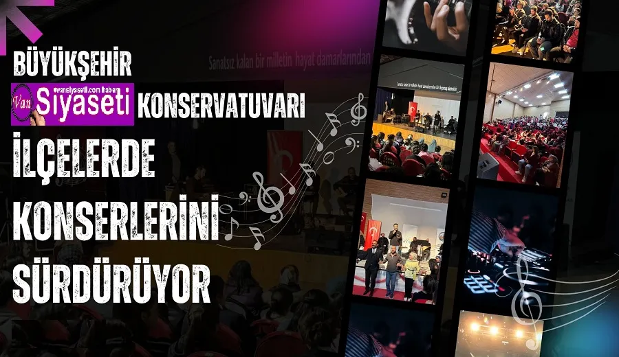 BÜYÜKŞEHİR BELEDİYESİ KONSERVATUVARI İLÇELERDE KONSERLERİNİ SÜRDÜRÜYOR