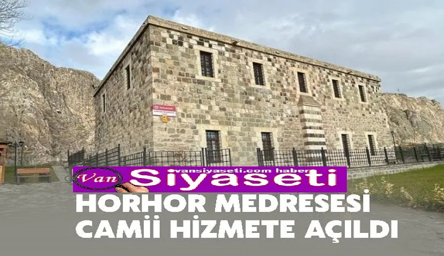 Horhor Medresesi Camii Hizmete Açıldı
