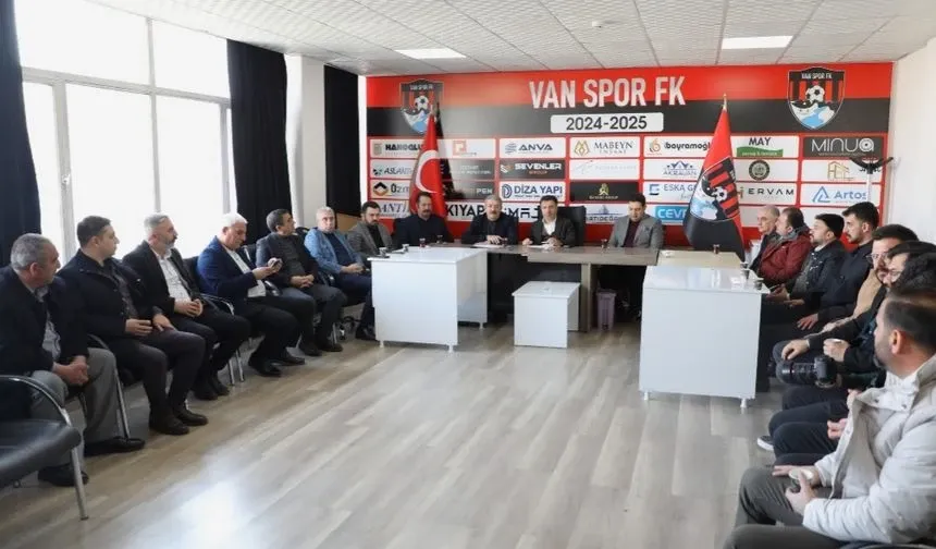 Van TSO’dan Vanspor’a geçmiş olsun ziyareti