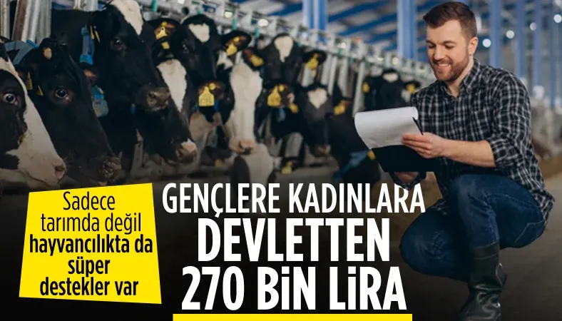 Cumhurbaşkanı Erdoğan açıkladı: Hayvancılık yapacak gençlere ve kadınlara 2 yıl ödemesiz kredi