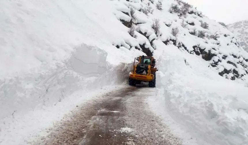 Van’da 81 yerleşim yerinin yolu ulaşıma kapandı