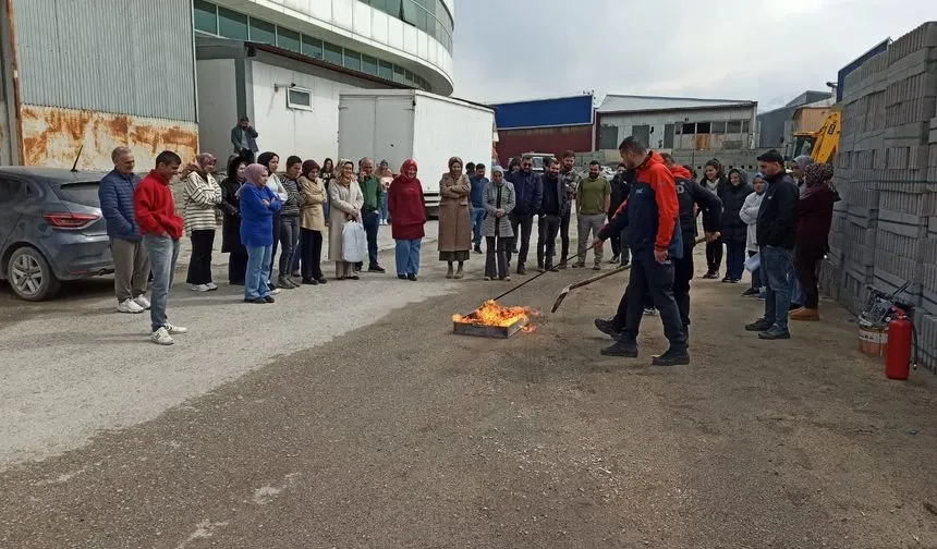 Tuşba İlçe Sağlık Müdürlüğü’nde tatbikat