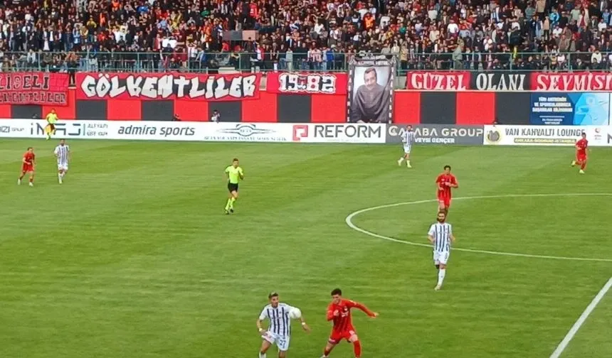 Vanspor- Aksarayspor maçının detayları...