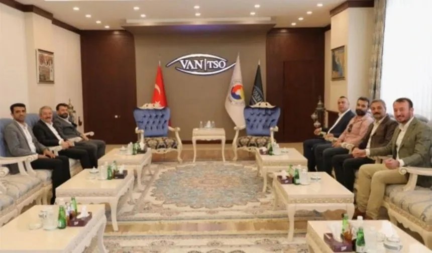 Eğitimcilerden Van TSO’ya ziyaret