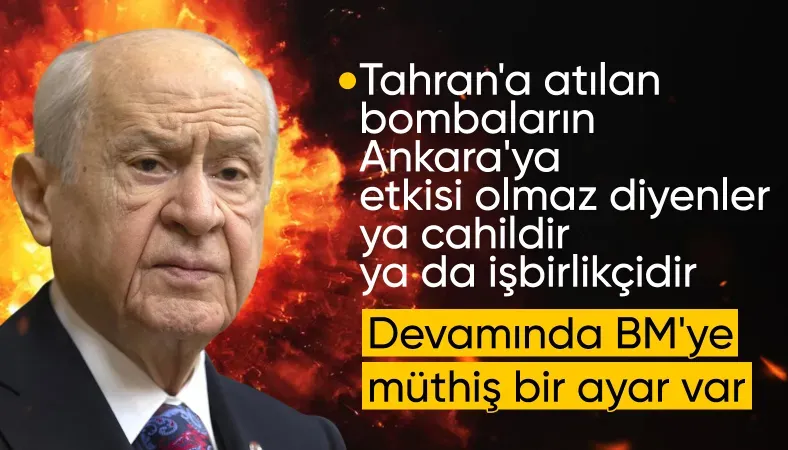 Devlet Bahçeli: Tehdidin büyüğü küçüğü olmaz, olamaz
