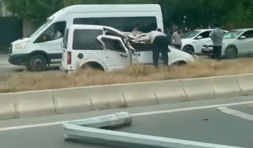 Van’ın Edremit İlçesinde Trafik Kazası!